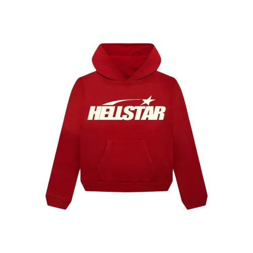 Hellstar 레드 남성 맨투맨