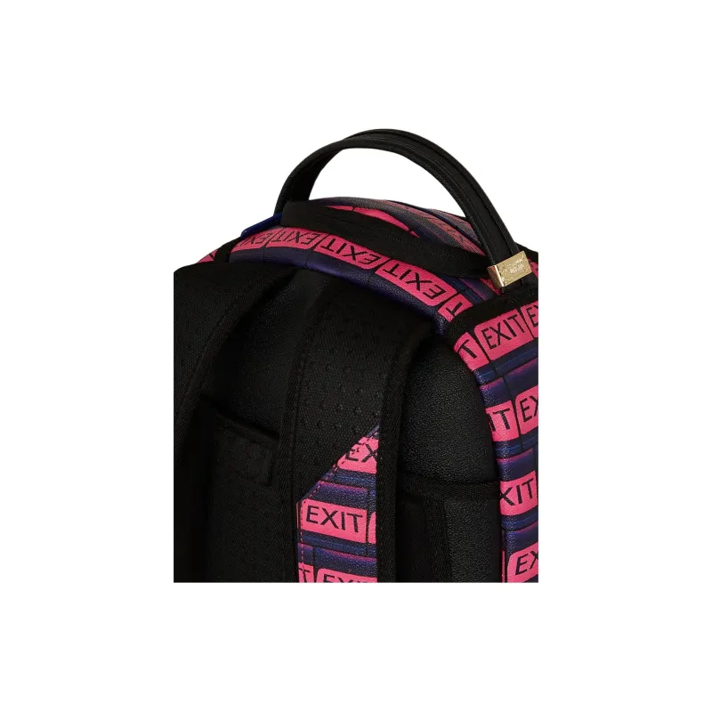 SPRAYGROUND Artificial Leather Backpack Unisex Pink-6
