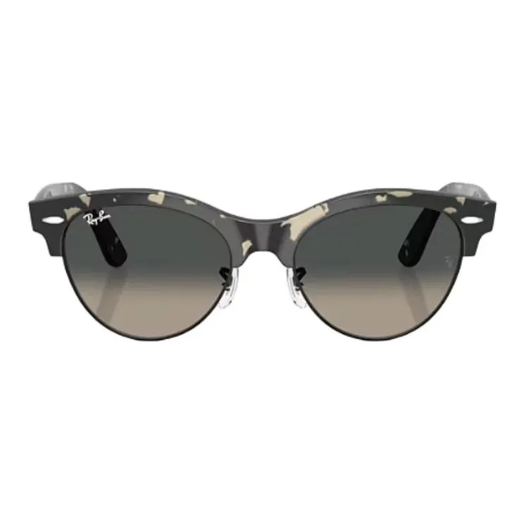RayBan Propionic Acid Square Sunglasses Unisex Gray-1