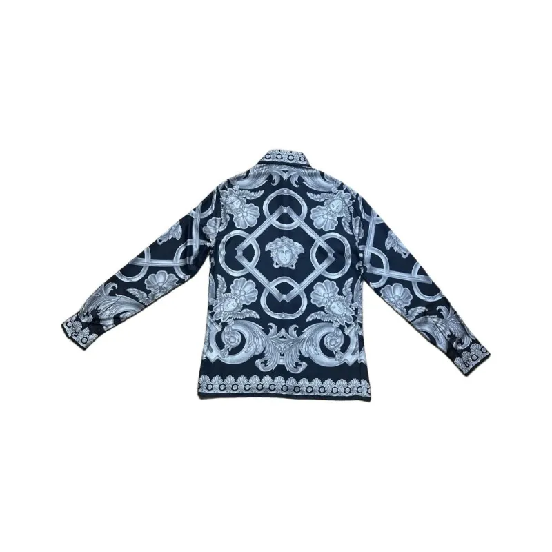 VERSACE Shirts Men Blue-1