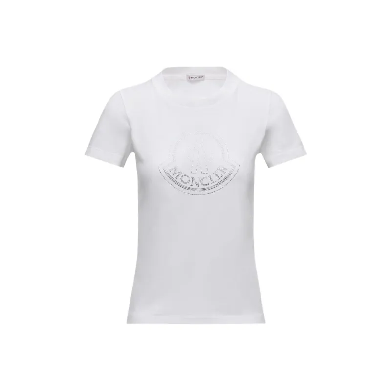 Moncler T Shirts Women's White-0