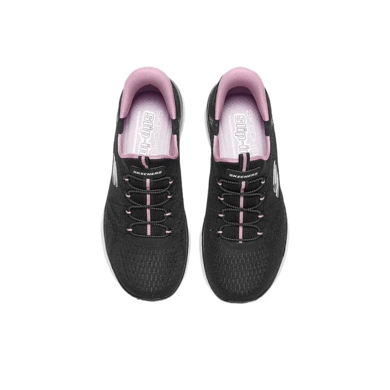 Skechers SPORT WOMENS Anti Slip Wear Resistant Low Top Casual Shoes Women's Black-3