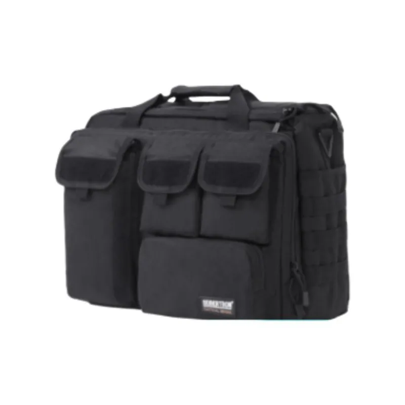 Seibertron Polyester Handbag Men's Black, Brown-1