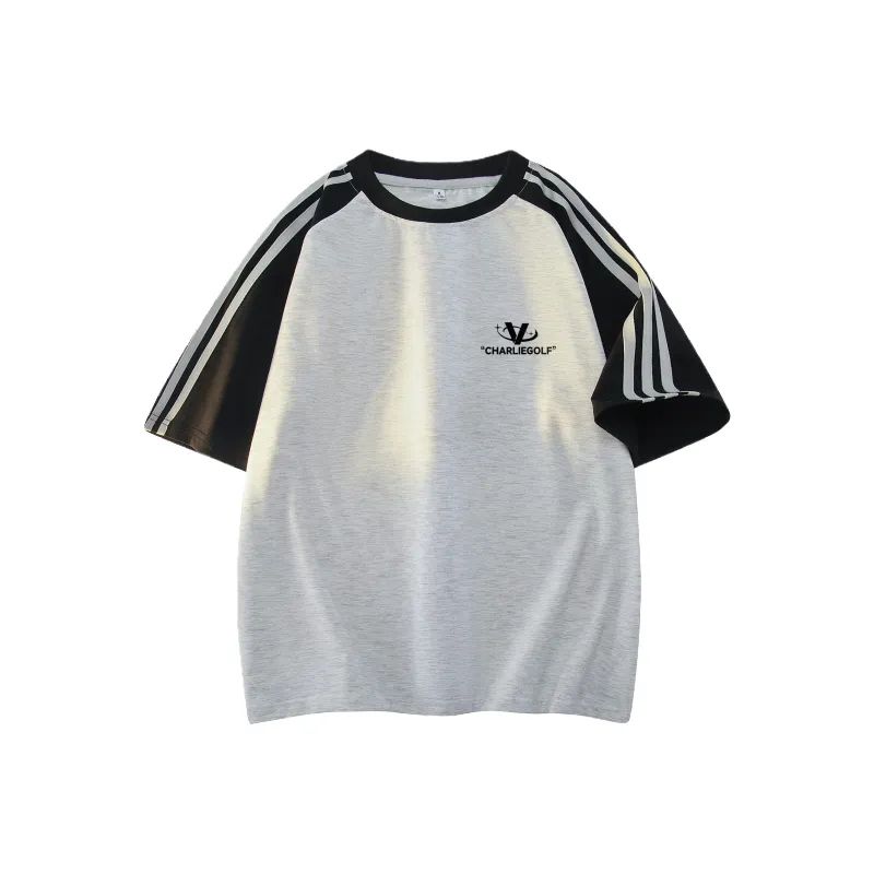 CHARLIE GOLF T Shirt Unisex Black & White-8