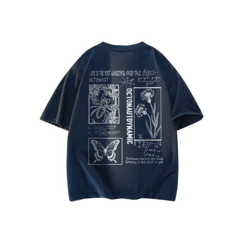 Small Columns Under The Sea T Shirt Unisex-3