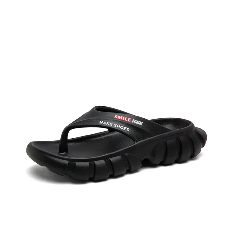 FCMM Quiet Odor Resistant Abrasion Resistant Slip Resistant Flip Flops Men's-4