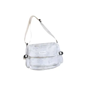 Warrior Nylon Fabric Bag Women's Ecru