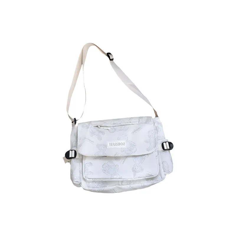 Warrior Nylon Fabric Bag Women's Ecru-0