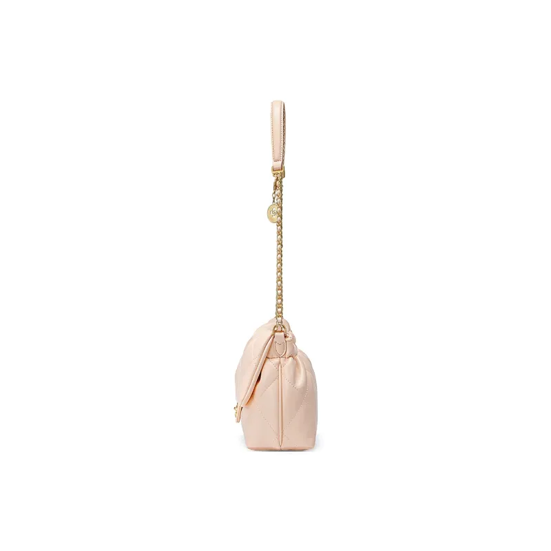 JUST STAR Synthetic Leather Portable Crossbody Bag, Shoulder Bag Regular Women's White/Pink/Black-13
