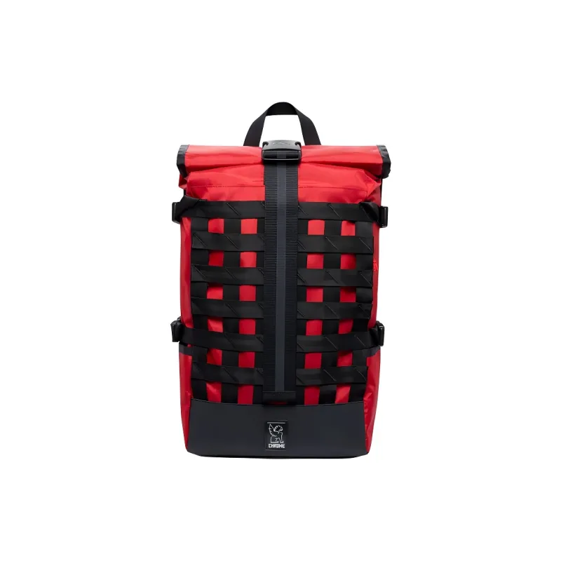 Chrome Hearts Nylon Backpack Unisex Red-0