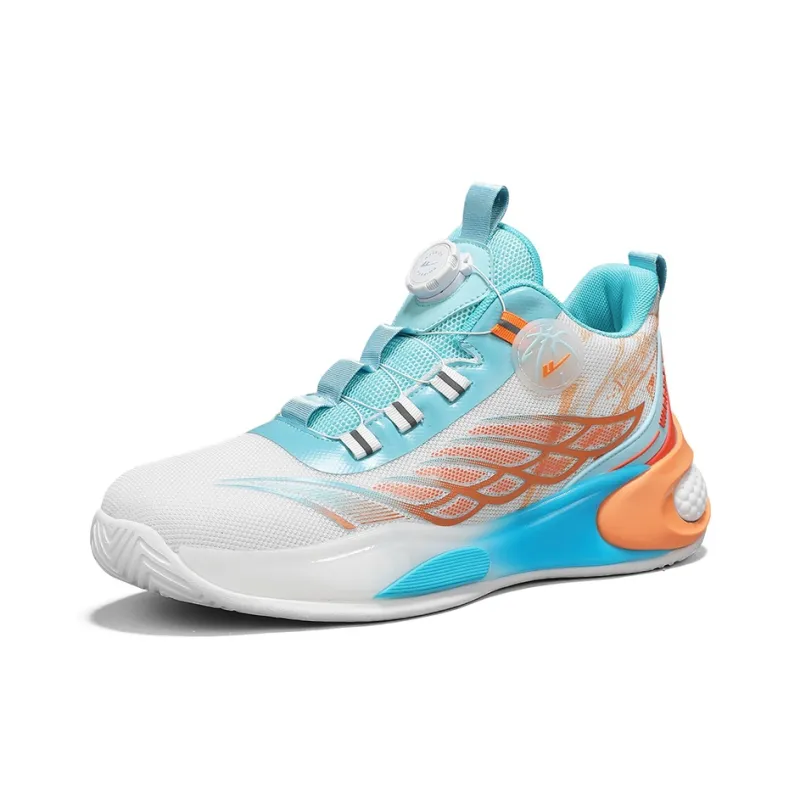 WARRIOR Basketball Shoes Men Low Top Orange-1