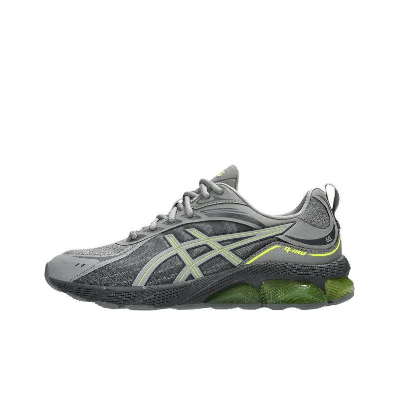 Asics Gel Quantum 180 8 Abrasion Resistant Low Top Casual Running Shoes Unisex Gray-0