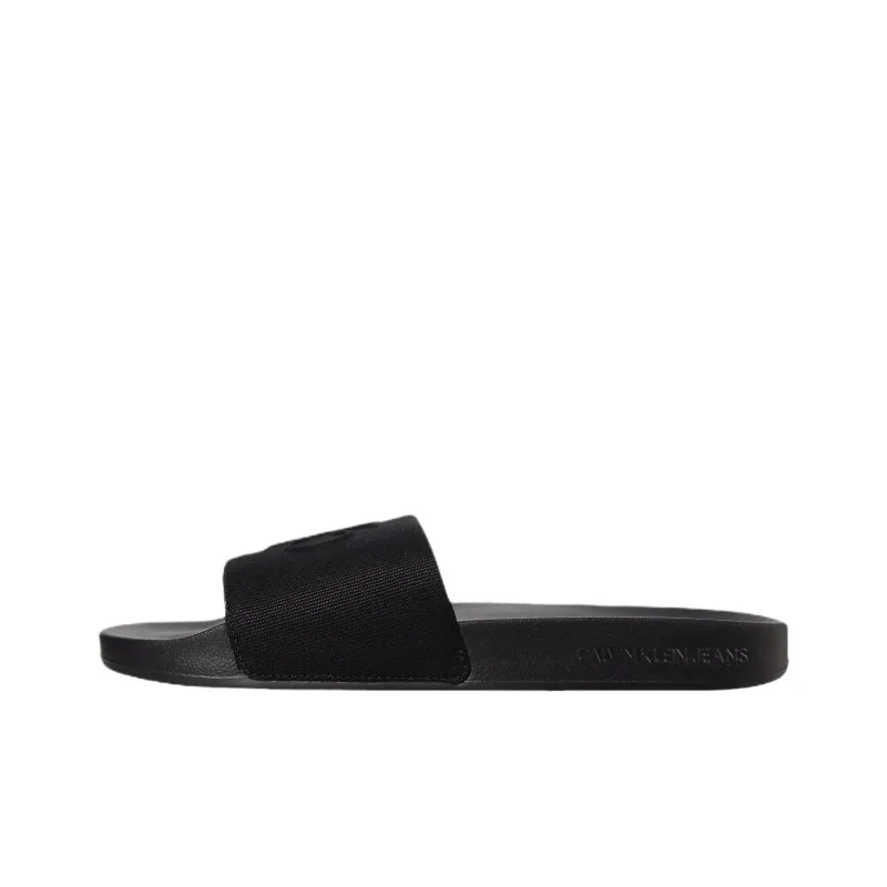 CKJ CALVIN KLEIN JEANS Slide Slippers Men's Black-0