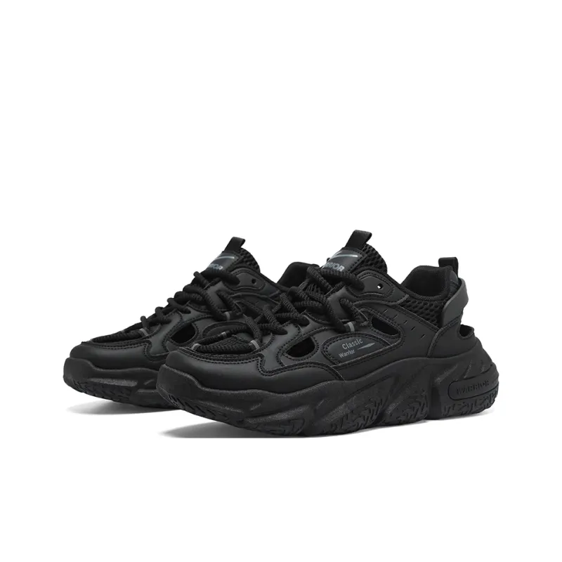 Warrior Height Increasing, Abrasion Resistant, Lightweight, And Breathable Low Top Chunky Sneakers Unisex-9