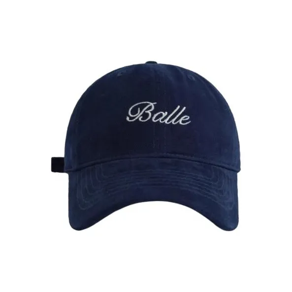 FREE RABBITⅡ Korean Style Fashion Versatile Letter Embroidery Baseball Caps Unisex-0