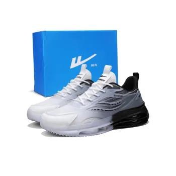WARRIOR Chunky Sneakers Men Low Top White Blue Orange