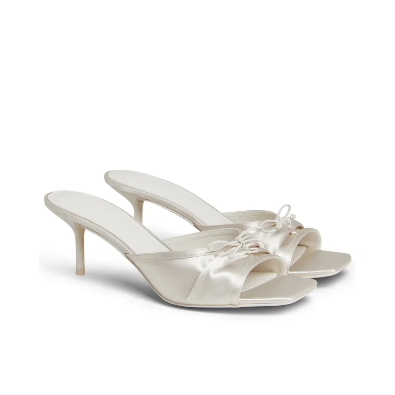 CHARLES&KEITH Composite Sole Slide Slippers 6.1cm Women's-20