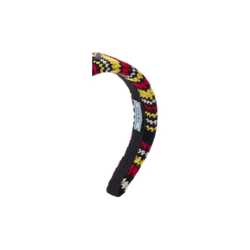 PRADA Crochet knit Headband-2