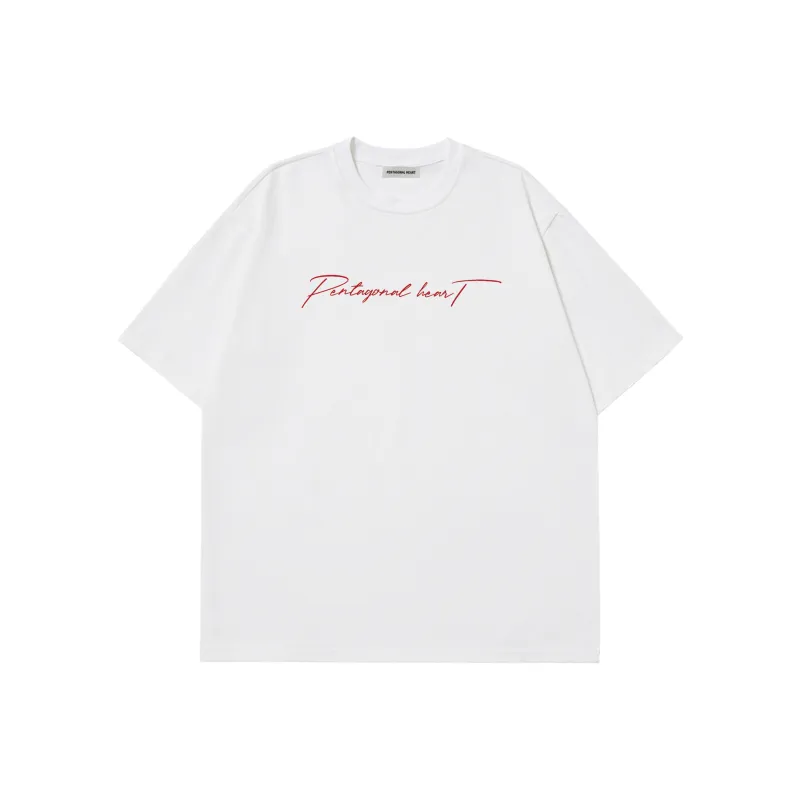 PENTAGONAL HEART T Shirt Unisex-4