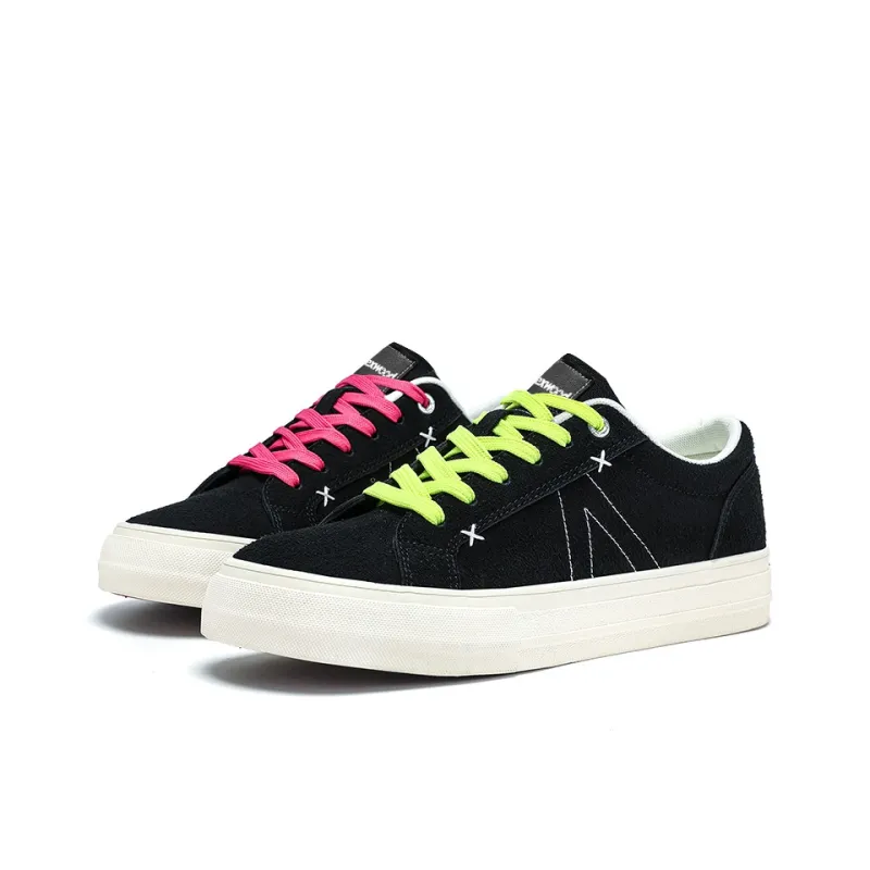 TEXWOOD Slip Resistant, Abrasion Resistant, Lightweight, Breathable Low Top Skateboard Shoes Unisex-1