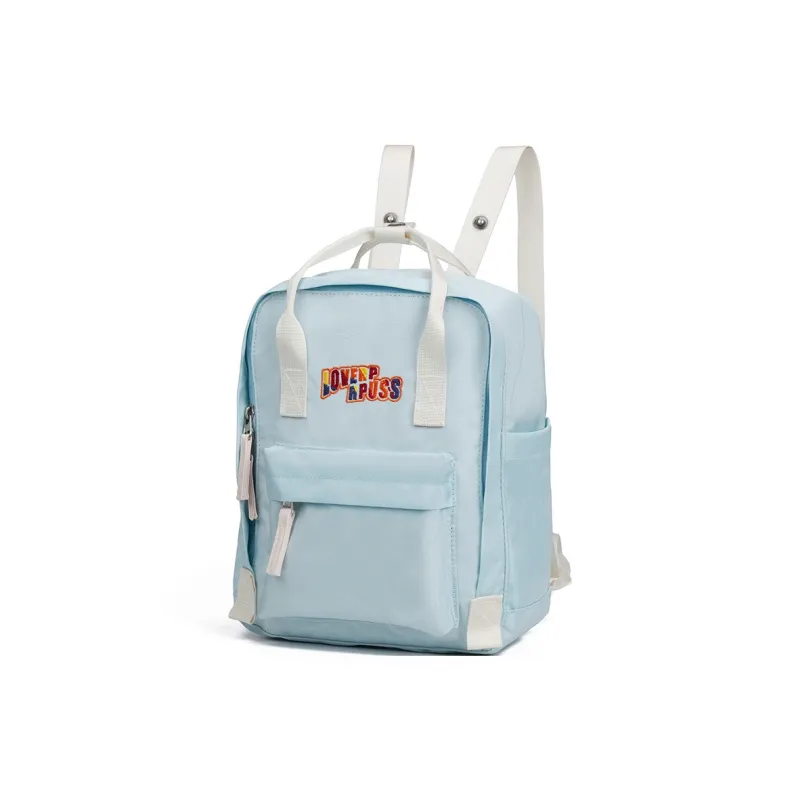 LOVERPUSS Fabric Backpack Regular Women's Glacier Blue-1