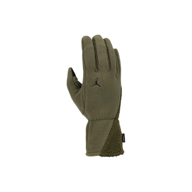 Nike Polyester Knit Gloves Men's Green-1