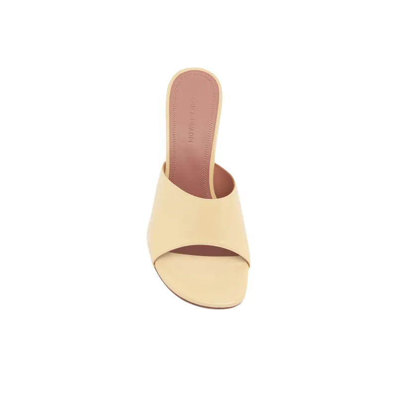 AMINA MUADDI Slide Slippers 9cm Women's Yellow-4