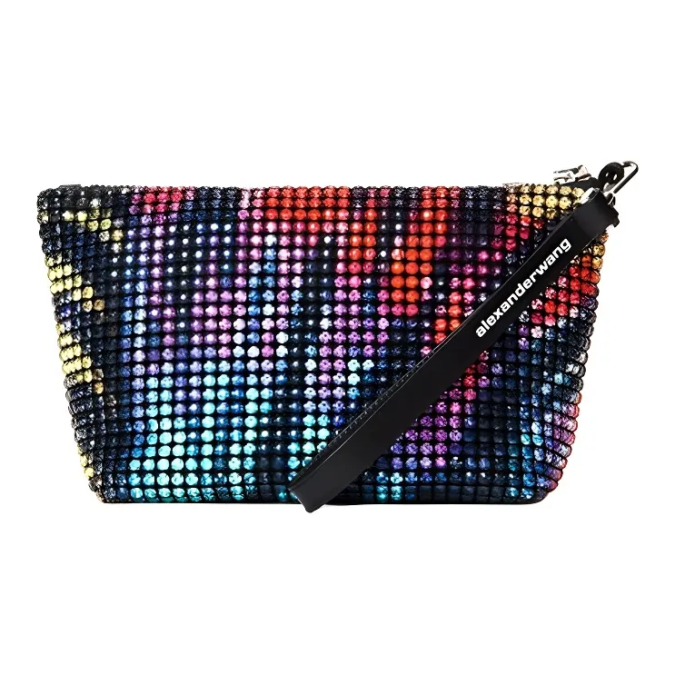 Alexander Wang Cow Leather Makeup Bags Clutches Women's Multicolor-0