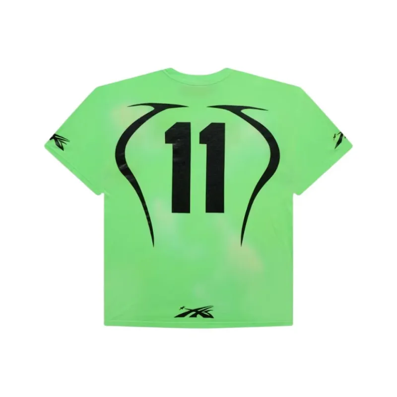 Hellstar T Shirt Men's Neon Green-1