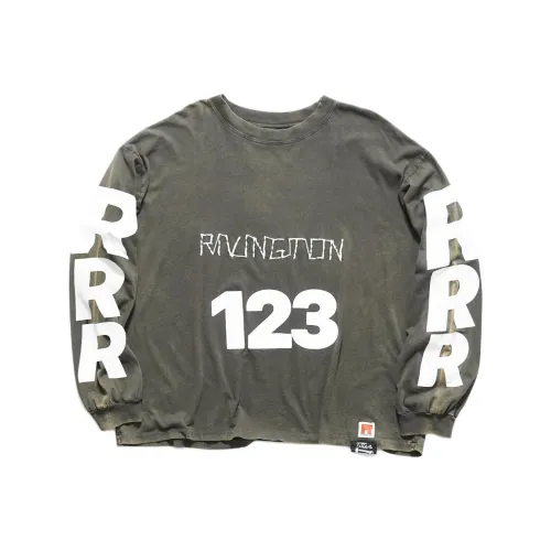 RRR 123 기계식 블랙 남성 티셔츠