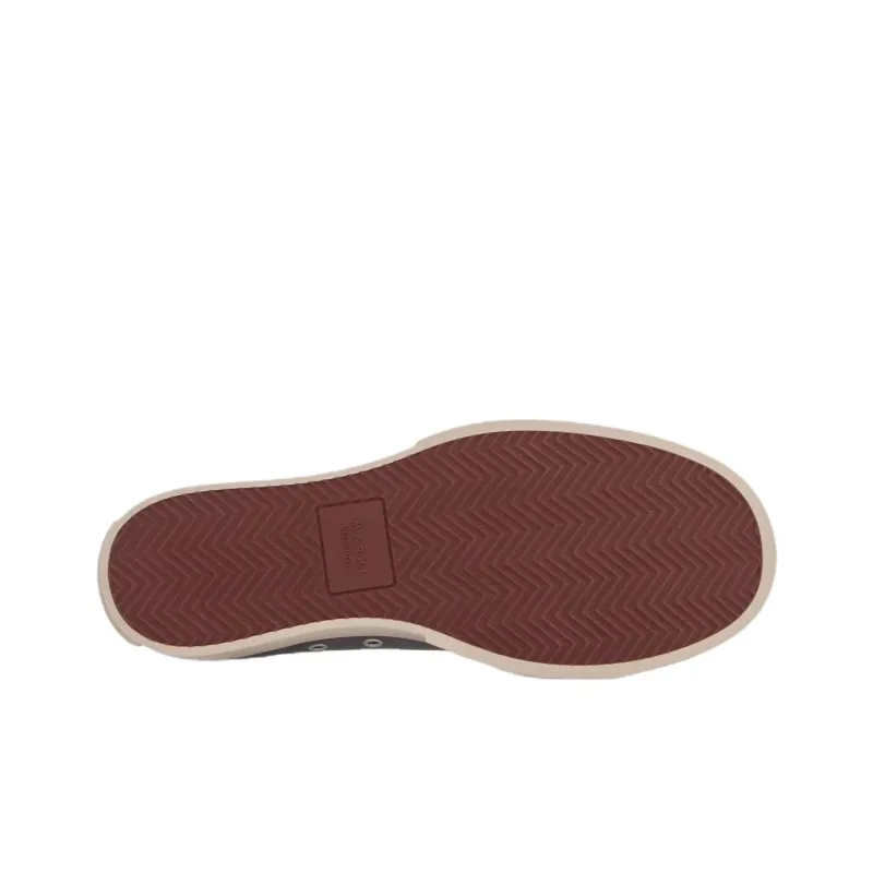 MARNI Logo Patch Lace Up Sneakers-5