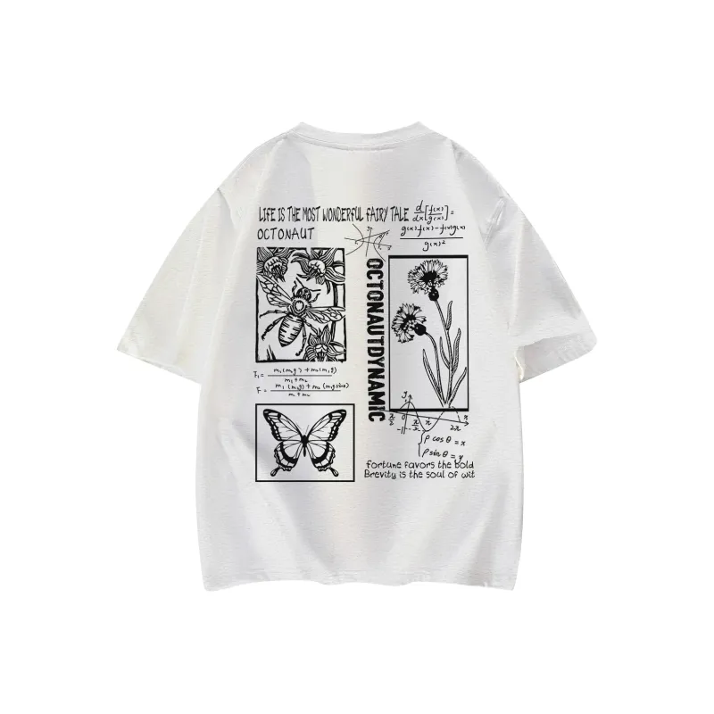 Small Columns Under The Sea T Shirt Unisex-8