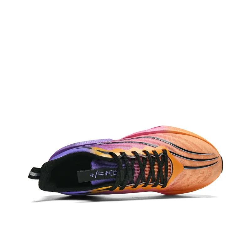 COMVIEW Running Shoes Unisex Low Top Obsidian Black/Radiant Blue Star/Dreamy World-19