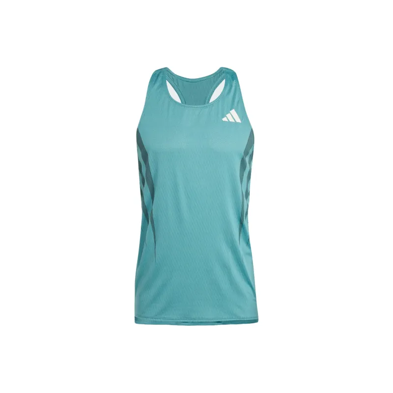Adidas Clothing Tank Tops Men Teal-0
