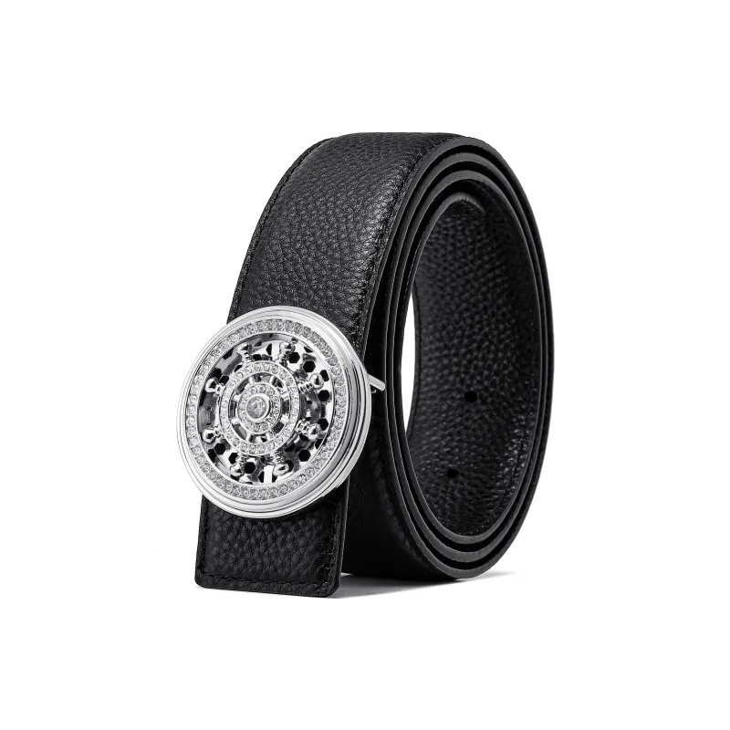 Ace Paul Cow Leather Belt Unisex Width 3.8cm-0