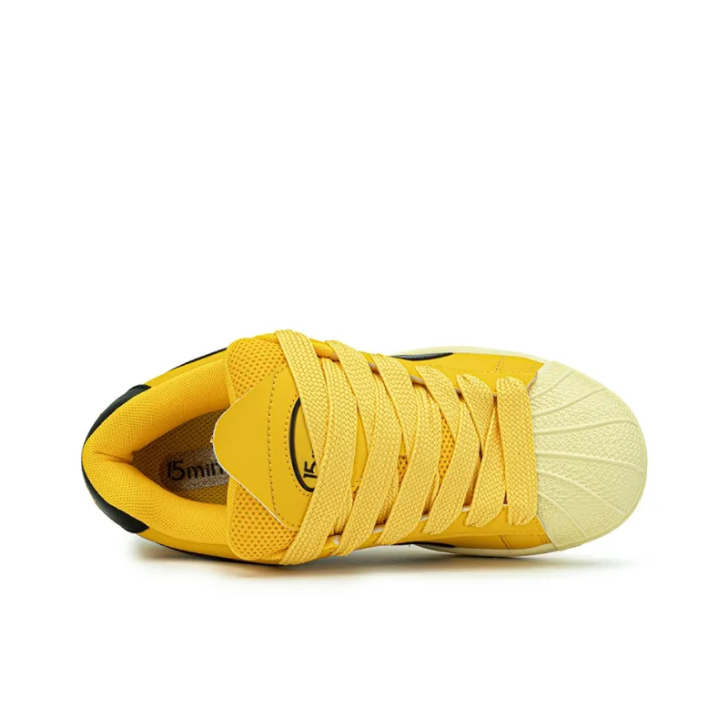 15 MINS Slip Resistant Cushioning Low Top Skateboard Shoes Unisex-6