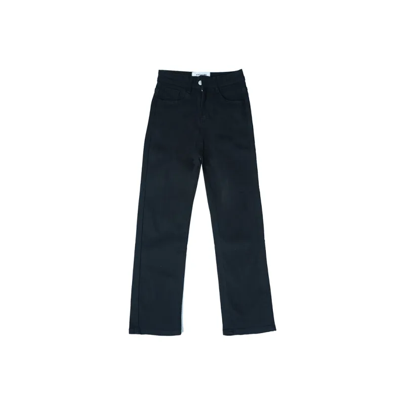 7 SEVFUN Vintage Distressed Washed Basic Draped Soft Jeans Unisex-4