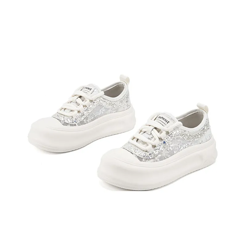 DAPHNE Anti Slip Wear Resistant Low Top Skateboard Shoes Women's-2