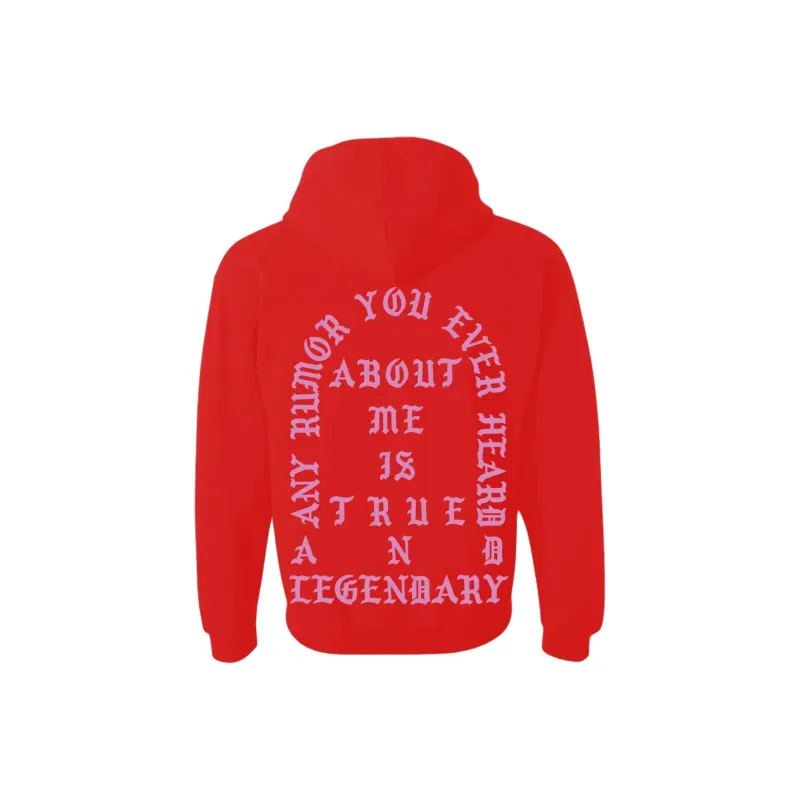 Kanye West Sweatshirt Men's Red-1