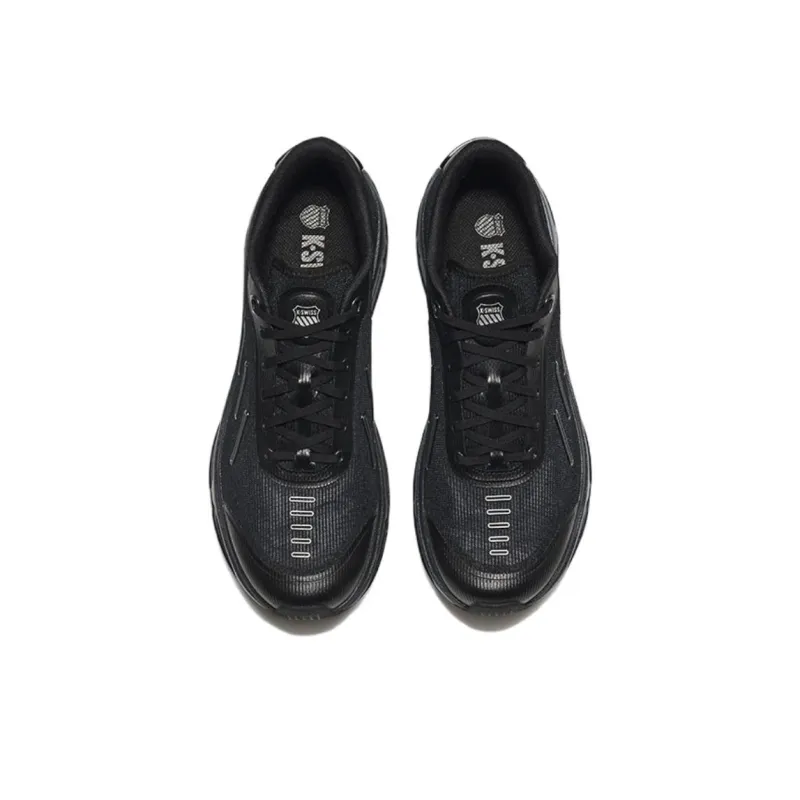 KSWISS Low Top Running Shoes Men's Black Gray-2