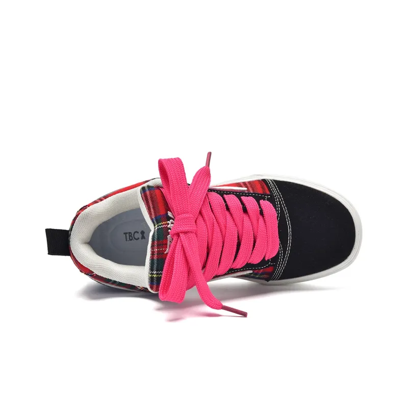 Teddy Bear Collection Slip Resistant Shock Absorbers With Abrasion Resistant Properties Low Top Skateboard Shoes Unisex-86