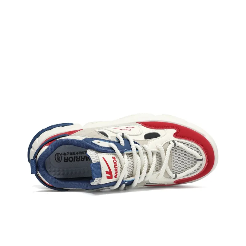 Warrior Height Increasing, Abrasion Resistant, Lightweight, And Breathable Low Top Chunky Sneakers Unisex-3