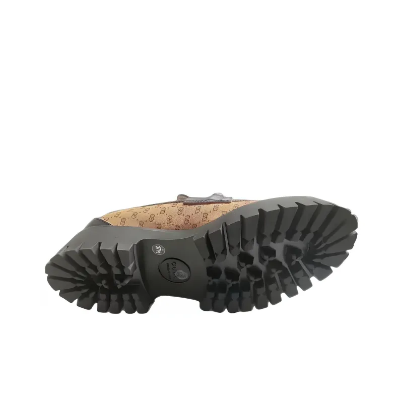 GUCCI Horsebit Casual Single Shoes Women's Brown-3