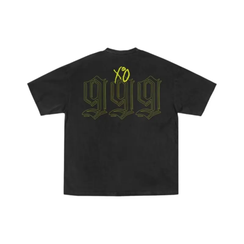 Juice Wrld x The Weeknd T Shirt Men's Black-1