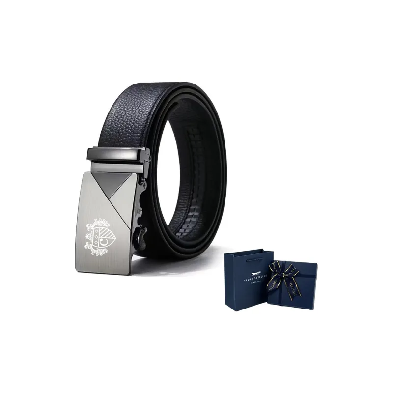 PAUL COSTELLOE Pu Leather Belts Unisex 3.5cm-13