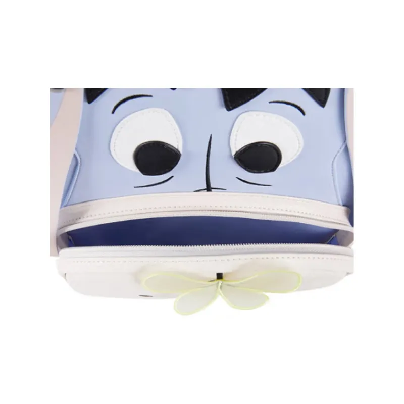 Disney Polyurethane Backpack Women's Blue-4
