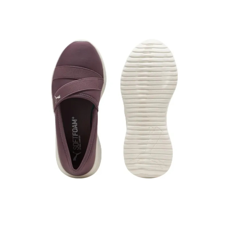 PUMA Adelina 2 Abrasion Resistant Low Top Casual Shoes Women's Grape Purple-3