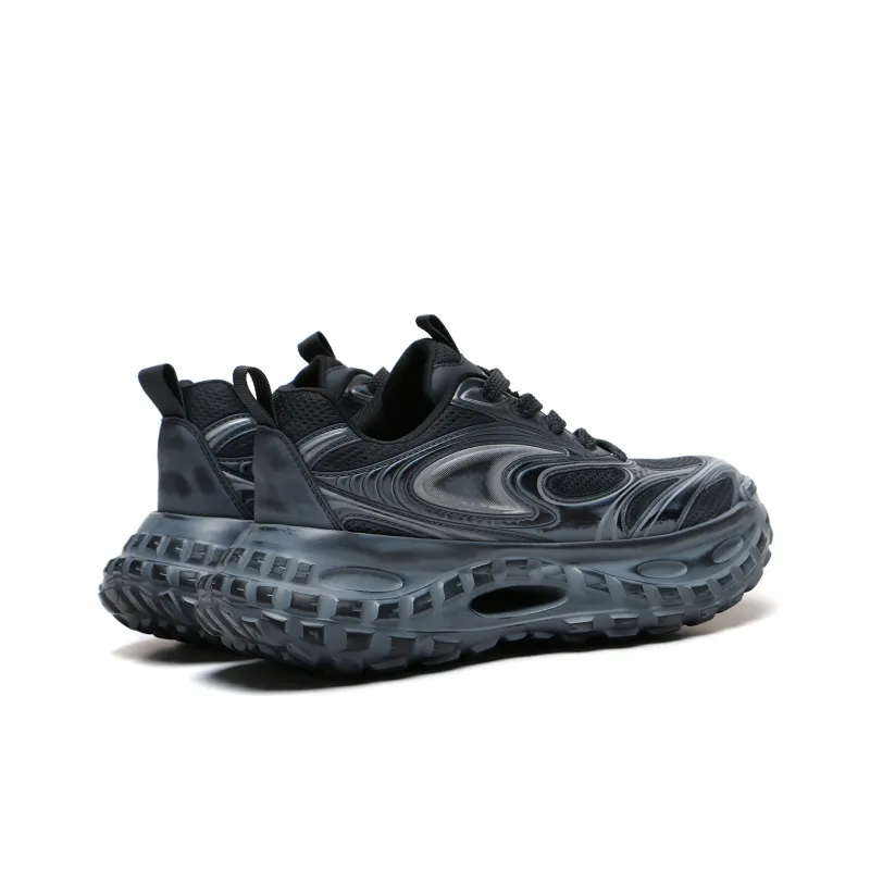 Meixi Slip Resistant, Abrasion Resistant, Breathable Low Top Chunky Sneakers Men's-2