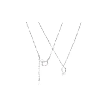 MIDNIGHT MOMENT Alloy Necklaces Women's