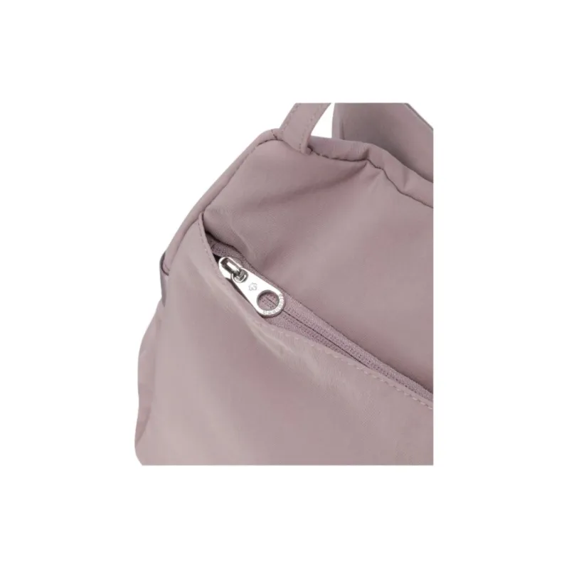 DESCENTE Nylon Handbag, Shoulder Bag Large Size Women's Pink Purple-4